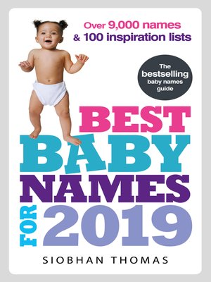 cover image of Best Baby Names for 2019